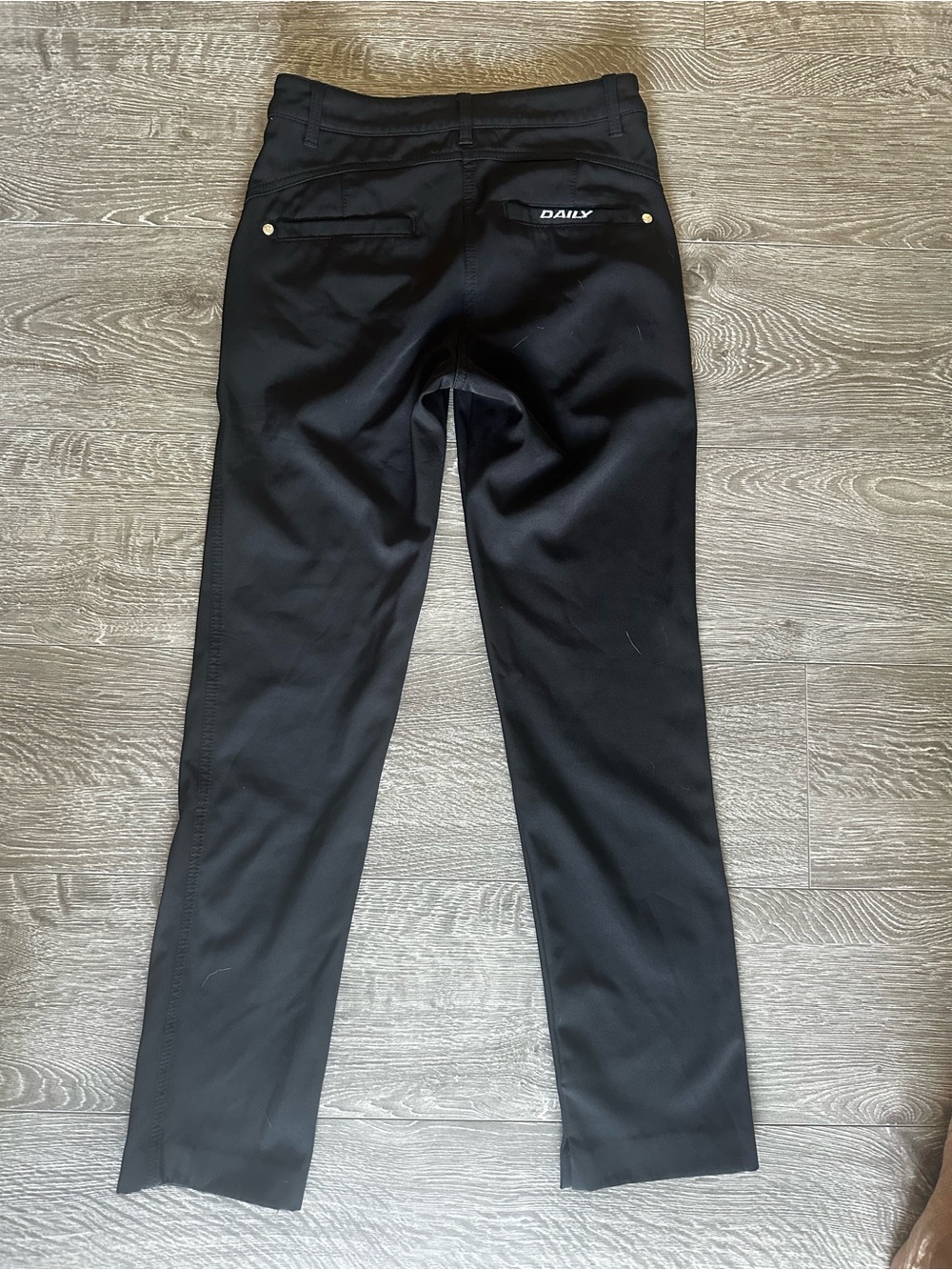 Daily Sports Black Women's Golf Pants Size 2 Lyric Irene Stretch slim